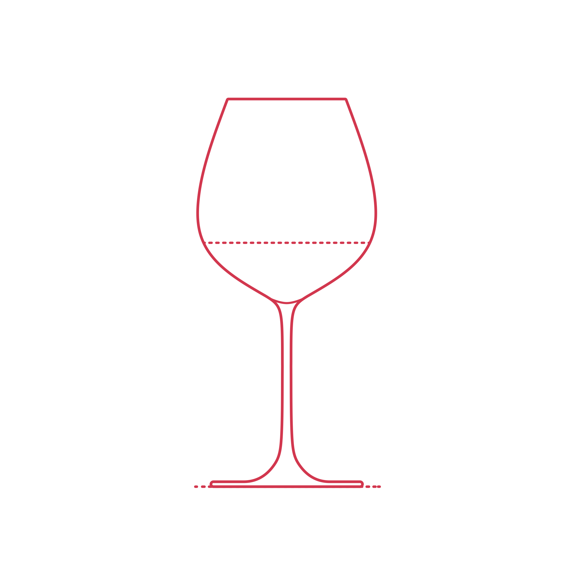 Objects Wine Glasses Pinot Noir Wine Glass Outline Svg File Free Vectors